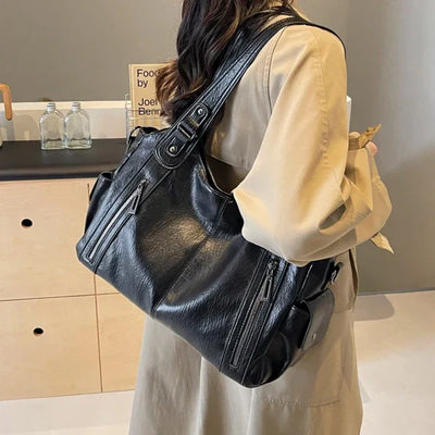 Novi - Borsa tote in pelle