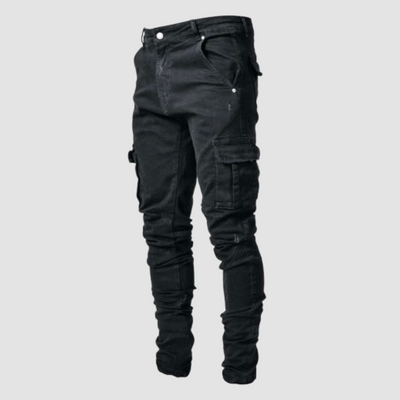 JASON | JEANS CARGO ELASTICI