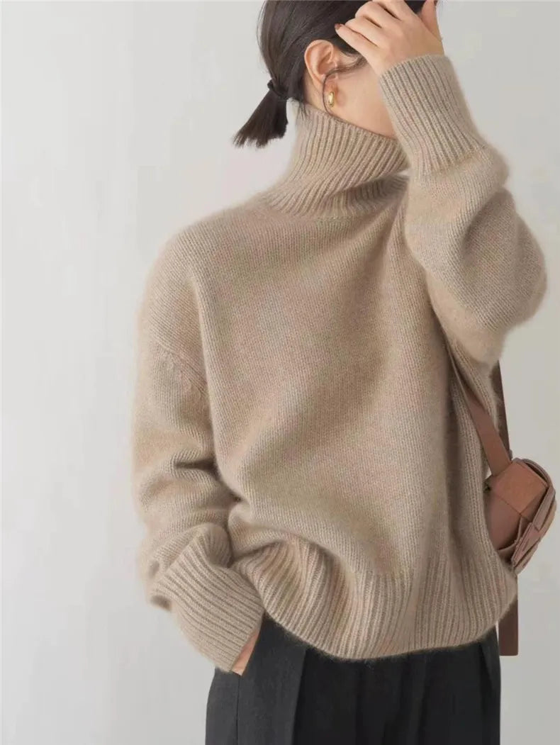 Linea Cashmere - Maglione a collo alto