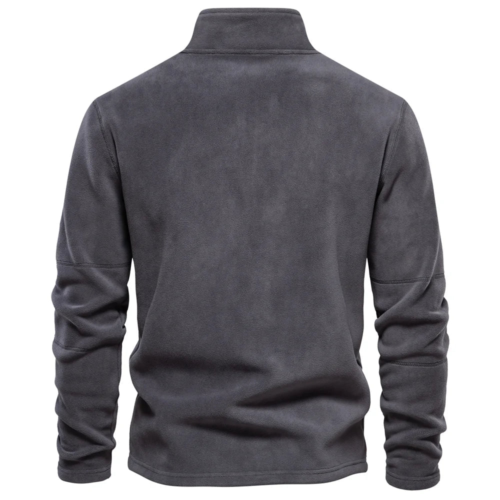 Emil | Pullover in pile riscaldante con cerniera