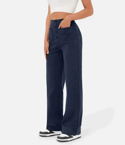 High-waisted |  Pantaloni casual elasticizzati